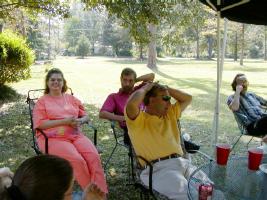 Elanor, guest, Budge and Paul