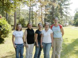 Amy, Lindy, Jennifer, Melanie, Emily