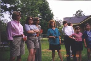 Deanna, Nancy, Lana, Carol, Virginia, Melanie, and Jennifer