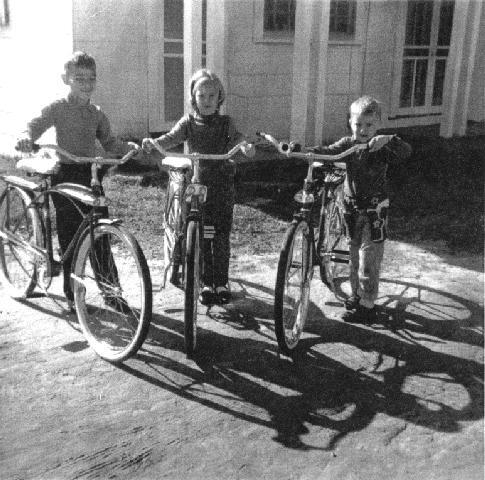 Paul, Lana, and Mark with new bikes