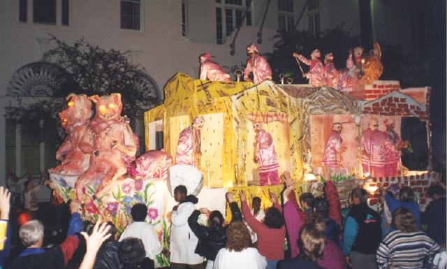 Mystics of Time float