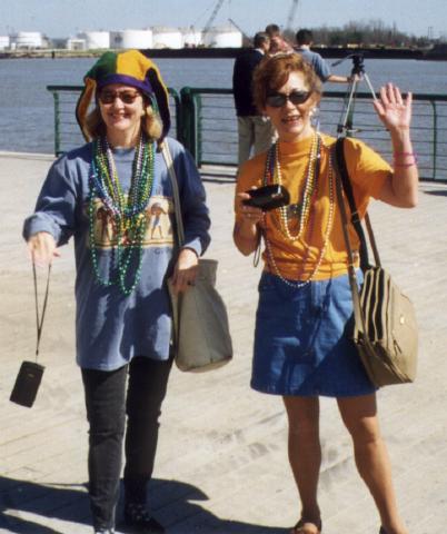 Jennifer and Carol at Mobile River