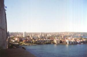 North Sydney from the Harbor Bridge