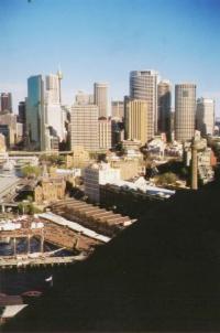 Sydney Centre from the Harbor Bridge